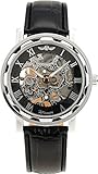 EASTPOLE Skelett Elegante Klassisch mechanische Handaufzug Herrenuhr Armbanduhr Uhr + EASTPOLE Geschenkbox PMW001