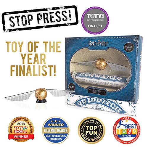J.K. Rowling da Wizarding World WW-1017 Misterioso Boccino Volante giocattolo, Aureo
