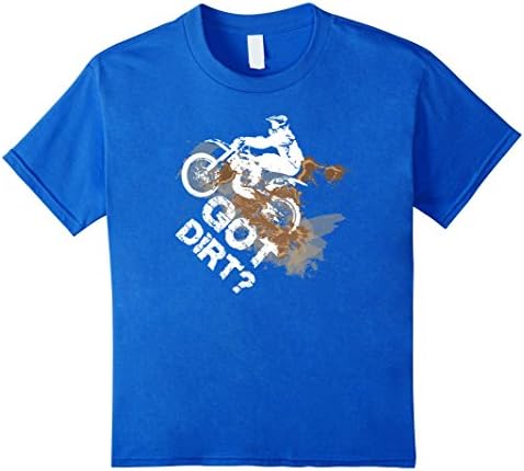 Kids PREMIUM Got Dirt Bike Motorcross Racing T-Shirt   ON SALE 8 Royal Blue