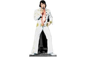empireposter Elvis Presley - Vegas - Prominente Star VIP - Pappaufsteller Standy - 178 cm