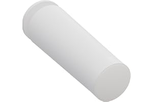 DIWARO. Rolladenstopper | Länge 60 mm | Farben beige, grau, hellbraun, hellgrau, schwarz oder weiß | mit Verschlusskappe und Schraube | Material Kunststoff (weiß)