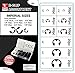 Produktbild Tyagi Racing E-Clip, Sprengring-Sortiments-Klemm-Set 300 Teile