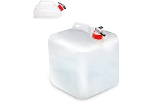 MAKACTUA Contenitori d'acqua Tanica d'Acqua 5L/10L/15L/20L Pieghevole Serbatoio tanica d'acqua sacca d'acqua per emergenza, preparatore, preparazione alle crisi