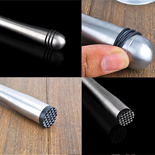 ZNYSTAR Bar Stößel Muddler Cocktail Muddler Mojito Cocktail Trinken Muddler (Cocktail Muddler) - 3