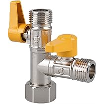 Vanne 3 Voie, Vanne D'adaptation En T G1/2", Inverseur