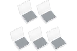 GELUODE 5 Stück Radiergummi, Geknetet, mit Etui, Knetgummi Radierer für Künstler