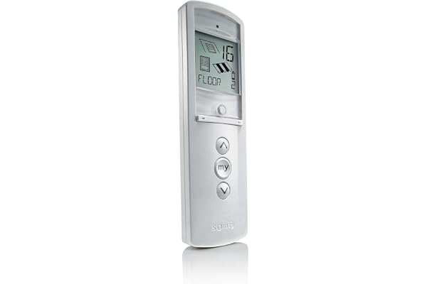 Somfy 1811020 - Telis 16 RTS Pure | Télécommande sans Fil | Radio RTS | Ecran LCD | pour Commander 16 Moteurs ou 16 Groupes de Moteurs Radio RTS