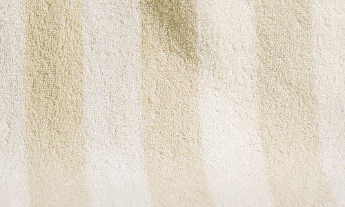 ZOLLNER® Saunatuch / Badetuch / Saunahandtuch / Strandlaken / Strandtuch beige-weiß-gestreift ca. 75×180 cm aus 100% Baumwolle, vom Hotelwäschespezialisten, Serie „Gomera“ - 4