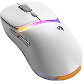 Glorious Model D3 Kablosuz RGB Ultralight 30000 DPI Gaming Mouse -Mat Beyaz