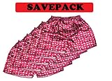 (L) Savepack Boxers Boxer Boxershort Shorts *** 5 PIECES *** Underwear Elephant Men Woman Girl Boy red