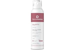Dermovitamina Prurito Spray - Riduce il Prurito - Effetto Fresco - Azione protettiva - Dermatite - Idratante - Dona Sollievo Immediato - Per Adulti e Bambini - 100ml