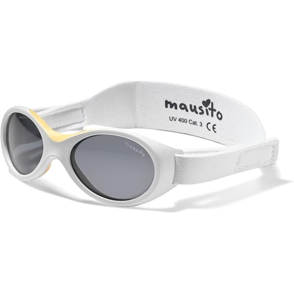 Occhiali Da Sole Kiddus Per Bambini 0-2 Anni - UV400, Montatura Flessibile E Fascia - Foto 9