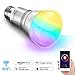 Price comparison product image Smart Bulb E27, SPARIN Color Changing Led Light Bulb [ E27 Edison Screw] WiFI Bulbs. Mood Light Bulbs that Compatible with Alexa/Google Home [Dimmable] [Remote Control] [No HUB].