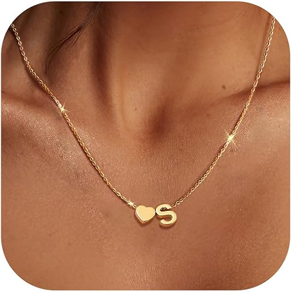 Collana Con Lettera Iniziale e Catena Corta, Alfabeto