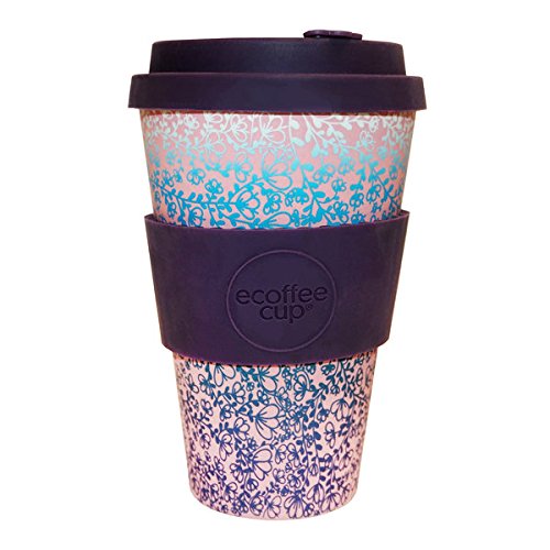Ecoffee Cup: Miscoso Secondo with Purple Silicone 410ml