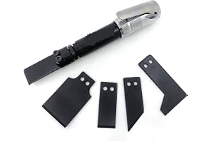 Air Hammer, Pneumatisk luftskraparsats 6-delad pneumatisk bladsats Regulator Ta bort bilpackningsmaterial Pad Lim Lack Rost P