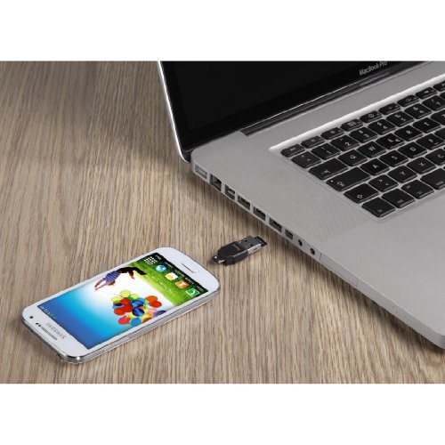 Hama Kartenleser für Smartphone/Tablet (nur 35mm groß, passend fürmicroSD/HC/XC, USB 2.0) schwarz - 5