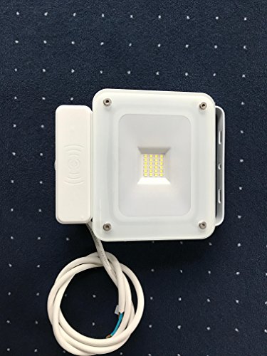 20W LED Fluter Außenleuchte Flutlicht weiß SLIM IP65 Bewegungsmelder Wegeleuchte Sensorleuchte #1310 - 3