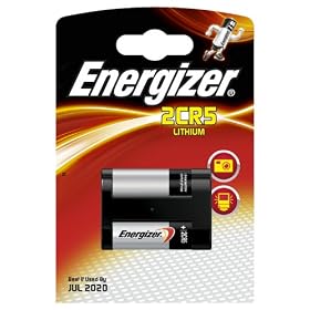 Energizer – 628287 – Pile Lithium Photo 2CR5-6 V Orange