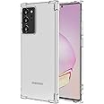 Case for Samsung Galaxy Note 20 Cover Clear Back Air Cushion Soft Silicone Shockproof Anti-Scratch Protective Bumper Shell Corner for Samsung Galaxy Note 20 by Emodil ®