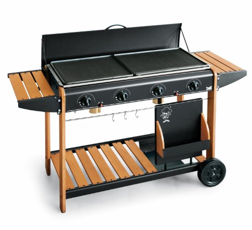 Preisvergleich Produktbild Gasgrill "Vancouver" (102 x 43 x 83 cm, schwarz)