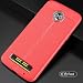Produktbild Moto G6Plus Armor Shell, Soft Centre Parting Design Litchi Texture Bumper Frame Ultra Hybrid Thin Cover, TAITOU Cool Ultralight Slim Anti-Drop Protect Phone Case For Moto G6 Plus Red