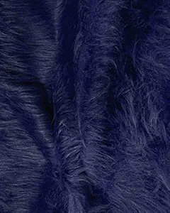 The Prop store Fur Rug for Photography for Baby Background (90 x 70 cm)-Broncos Navy