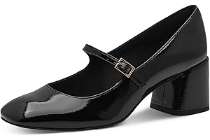 MARCO TOZZI Damen Mary Janes mit Riemen mit Blockabsatz