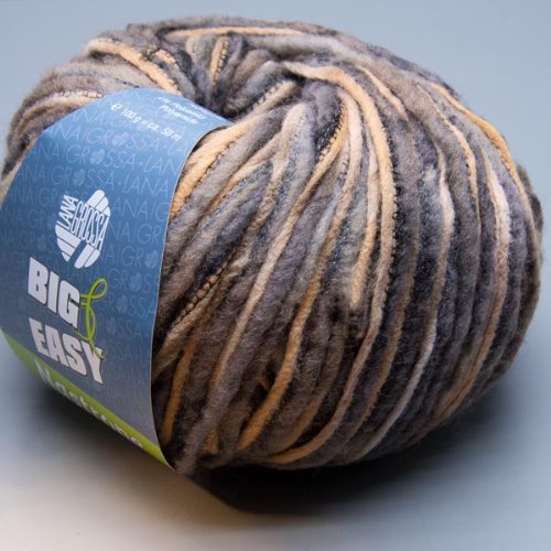 Lana Grossa Big & Easy Nastrone 005 azteco print 100g Wolle