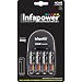 Produktbild Infapower Home Ladegerät mit 4 x AA 2500 mAh Akkus