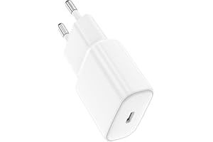 NEWBETELAS 20W USB C Presa Caricatore Fast Charger Per apple iPhone 17/16e/15 14/Pro Max/Plus/13/12/11/X/XR/iPad Pro/mini/air, Rapida Spina Caricabatterie Alimentatore Carica Spinotto Muro Adattatore Ricarica