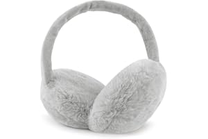 Aoreun Paraorecchie, Plush Earmuffs Donna/Uomo, Paraorecchie antivento e caldi per l'inverno, Paraorecchie pieghevoli morbidi e confortevoli, paraorecchie donna/Uomo, invernali all'aperto