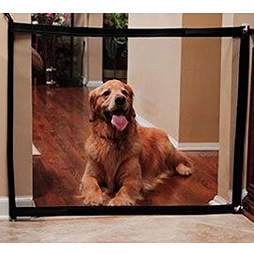 Preisvergleich Produktbild Wgwioo Haustier-Sicherheits-Einschließungs-... Hundekatze Lokalisierte Gaze-Faltendes Magisches Tor Halten Sie Abstand Für Ihre Haustiere von der Küche Oder von Im Freien