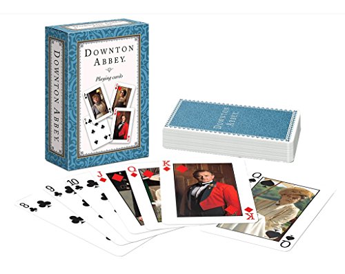 Preisvergleich Produktbild Downton Abbey Spielkarten Single Deck Blau