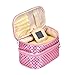 Produktbild Tonsee Frauen Portable kosmetische Veranstalter Make-up Hardcase Zip Beutel(Rosa)