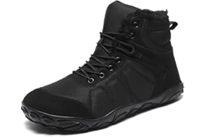 MIFAWA Barfußschuhe Winterstiefel Herren Damen Schneestiefel Herren Damen Winterstiefel Warm Gefüttert Barfußstiefel für Wasserdicht Outdoor Anti-Rutsch Bequem Leicht 37-46EU