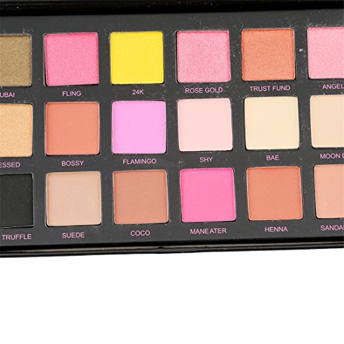VWH Profi Lidschatten Palette 18 Farben Makeup Lidschatten Eyeshadow Set Kosmetik - 5