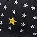 Bigood Kids Hip-Hop Flat Visor More Stars Snapback Baseball Cap Sun Hat Red