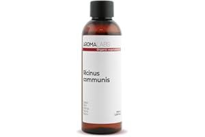 Ricino BIO (Ricinus communis) - 100 mL - Olio Vegetale Vergine e Certificato Cosmos - Aroma Labs - Made in France