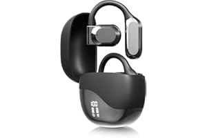 ‎KAILISI Ai Translating Ear Buds, 2025 Neu Kabellose Übersetzungs-Kopfhörer mit Echtzeit ÜBersetzung, Ai Headphones Language Translation Kabellose Open Ear Kopfhörer (Schwarz)