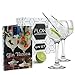 Produktbild Flow Barware Gin-Tonic-Set, mit Gin-Ballongläsern und Gin-Cocktail-Rezeptbuch, in Geschenkverpackung [evtl. nicht in deutscher Sprache]