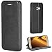 Produktbild Leaum Galaxy A3 2017 Hülle Handyhülle Lederhülle Flip Case für Samsung Galaxy A3 2017 Schutzhülle Leder (Schwarz)