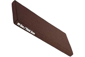 ILIEMAO Sitzkissen Bank 150x40 100x40 80x40 160x40 120x40 200x40 Bankkissen, Gartenbank Kissen Bankauflage, Stuhlkissen 40x40 45x45 50x50, Sitzauflage Sitzpolster Bank für Innen outdoor, Fenster(Coffee 8o,80x