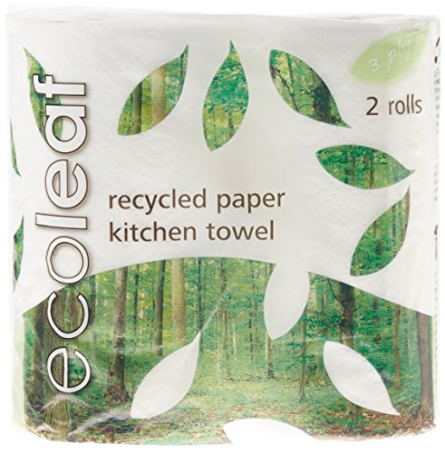 Ecoleaf Three Play Kitchen Towel (Pack of 12)