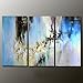 Produktbild XHL Art Hand-Painted Abstract Abstract Landscape 100% Hang-Painted Oil Painting,Modern Three Panels Canvas Oil Painting For Home Decoration , 12" x 36"