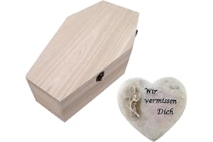 PRIMOLIVING Cercueil en bois P-747 Taille 3XL + décoration funéraire