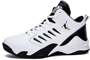 Xuanke Basketballschuhe Herren Damen Mode Sportschuhe Walkingschuhe Leicht Sneaker rutschfest Verschleißfest