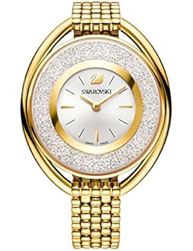 Swarovski Crystalline Oval Gold Tone Armband Watch
