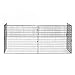 Homcom Extendable Fireguard Screen Fire Safe Guard Screen Folding Fireplace Wire Mesh Cover New