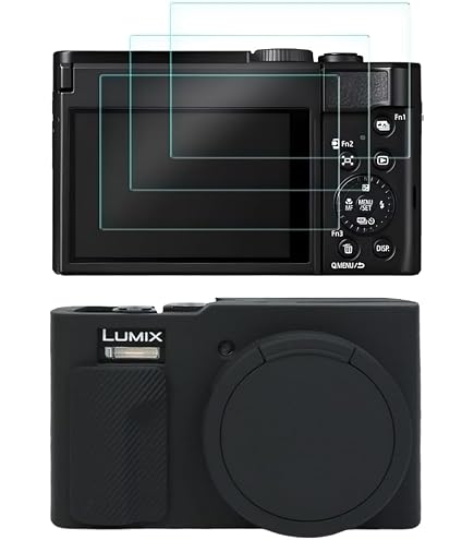 Mr.Shield Schermbeschermer Voor Panasonic Lumix DC-ZS99 – 3 Stuks – 9H Gehard Glas – Krasbestendig, Oleofoob, HD Transparant
